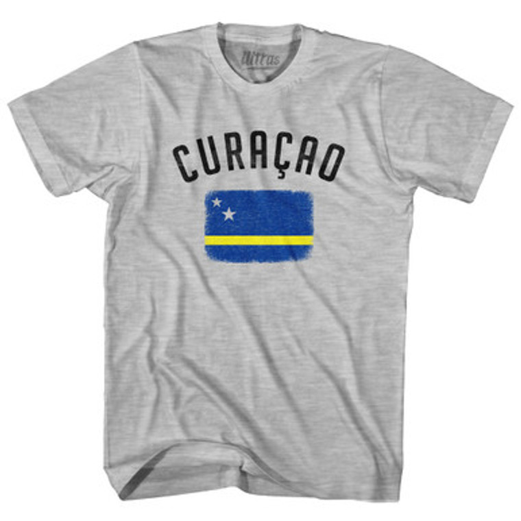 Curacao Country Flag Heritage Youth Cotton T-Shirt by Ultras