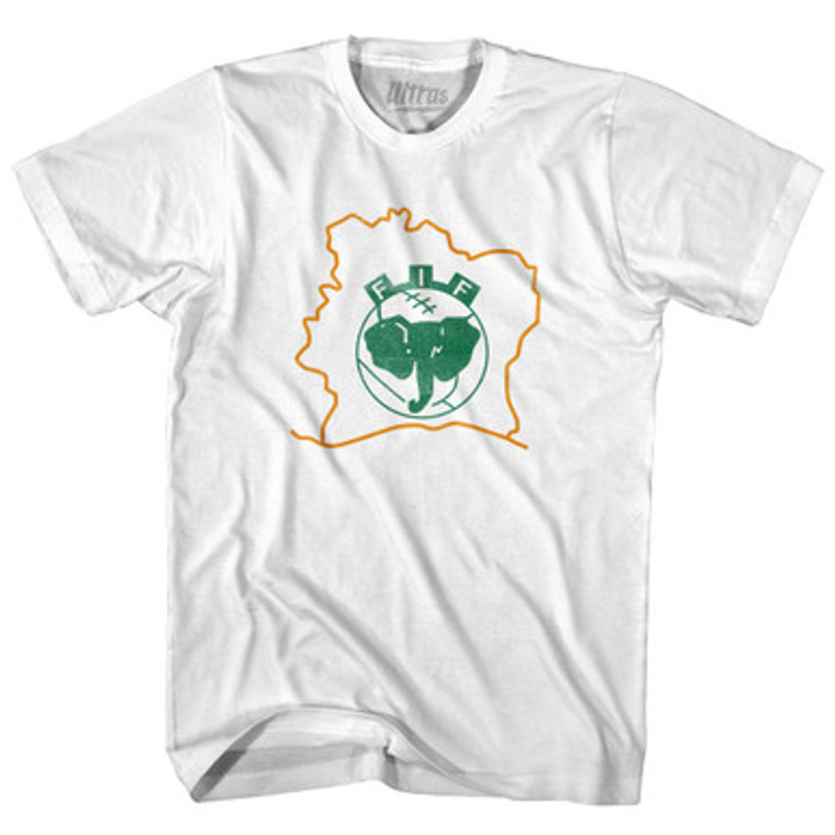 Ivory Coast Elephants Womens Cotton Junior Cut T-Shirt by Ultras
