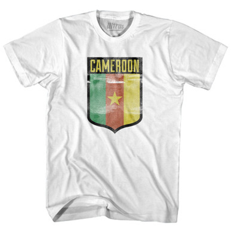 Cameroon Shield Womens Cotton Junior Cut T-Shirt by Ultras
