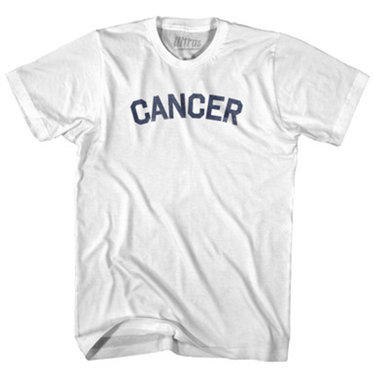 Cancer Adult Cotton T-shirt by Ultras