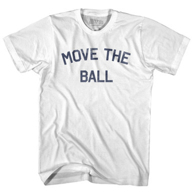 Move The Ball Womens Cotton Junior Cut T-Shirt by Ultras