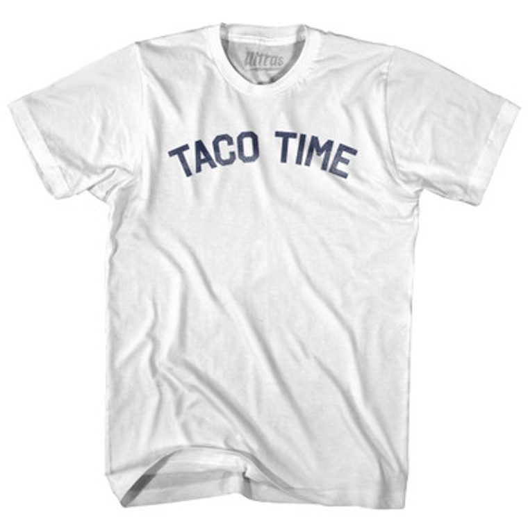 Taco Time Womens Cotton Junior Cut T-Shirt by Ultras