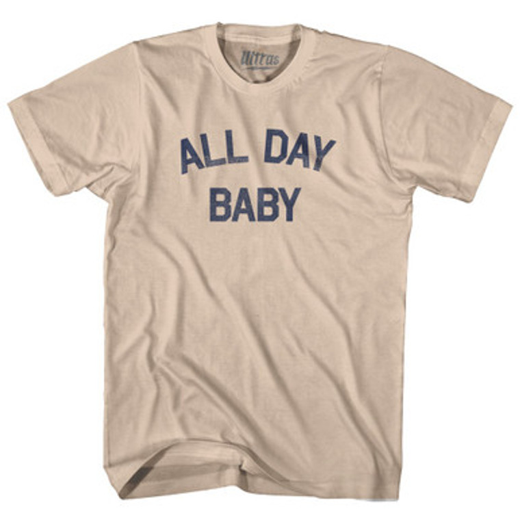 All Day Baby Adult Cotton T-Shirt by Ultras