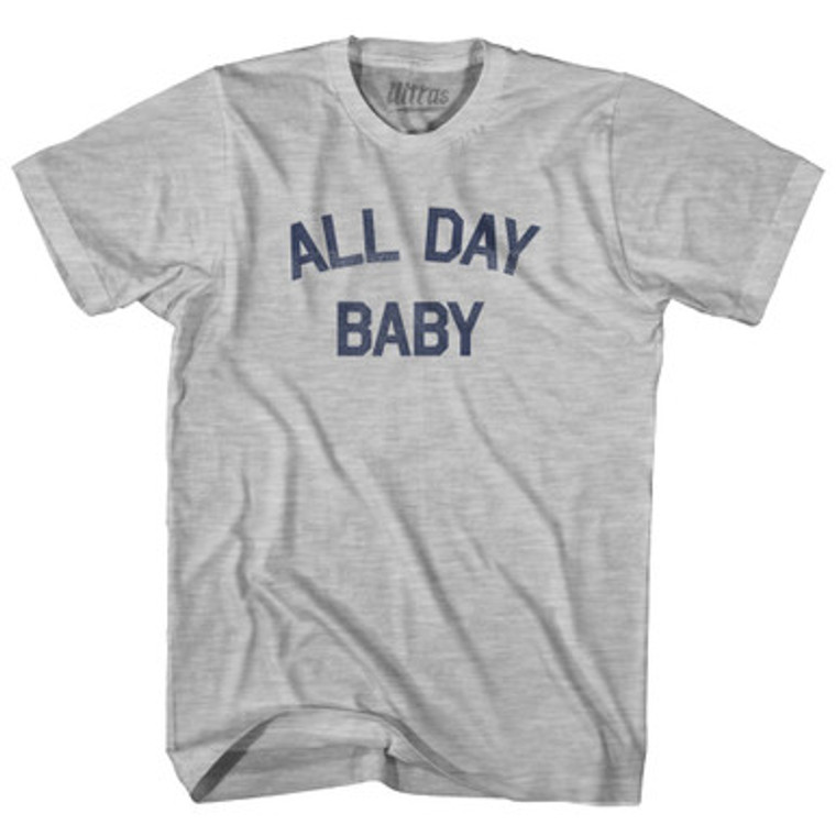 All Day Baby Womens Cotton Junior Cut T-Shirt by Ultras