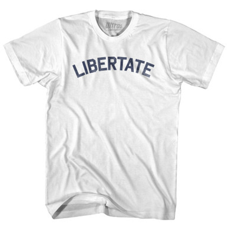 Romanian Libertate Womens Cotton Junior Cut T-Shirt by Ultras