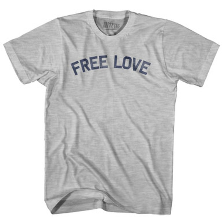 Free Love Adult Cotton T-Shirt by Ultras