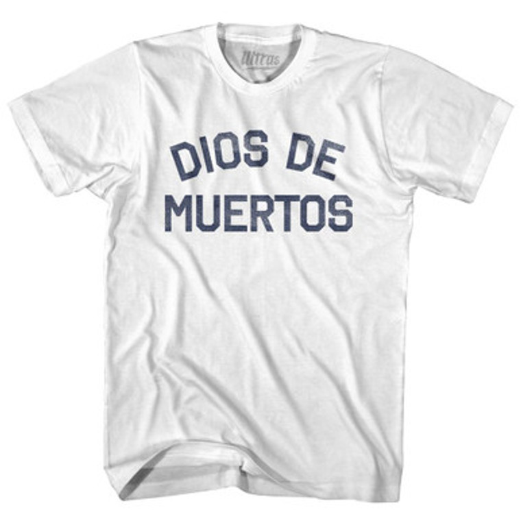 Dios De Muertos Adult Cotton T-Shirt by Ultras