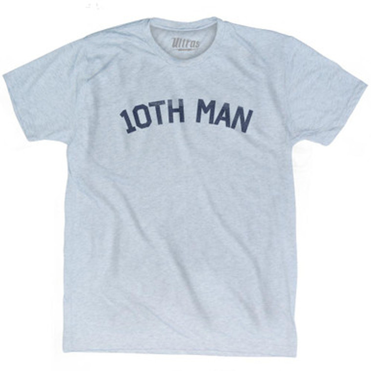 10Th Man Adult Tri-Blend T-Shirt by Ultras