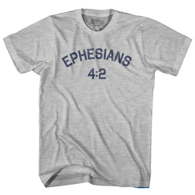 Ephesians 4 2 Adult Cotton T-Shirt by Ultras