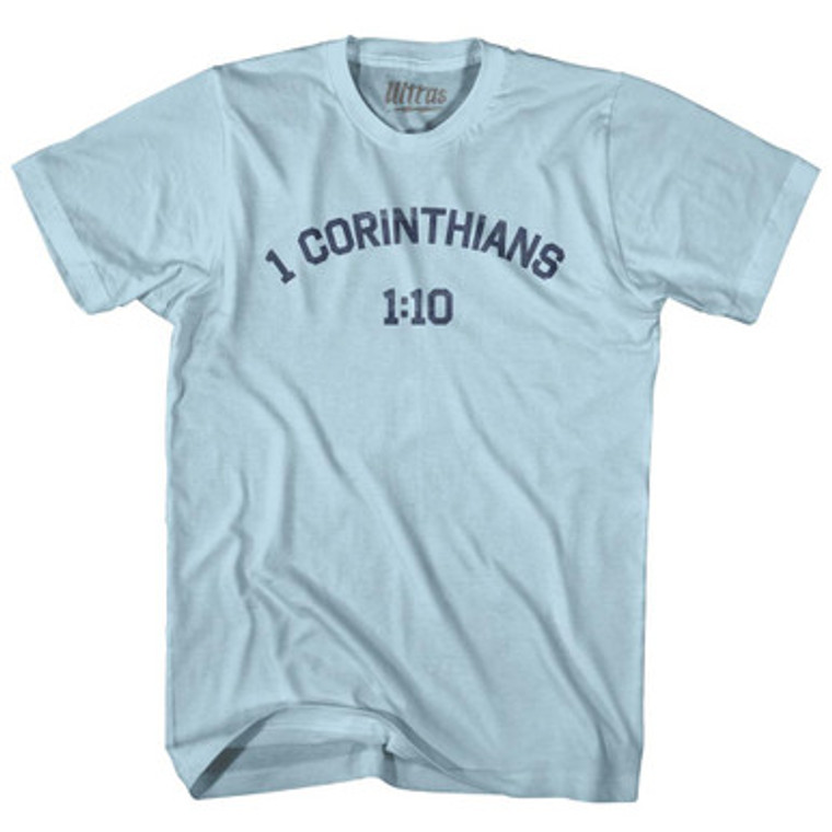 1 Corinthians 1 10 Adult Cotton T-Shirt by Ultras