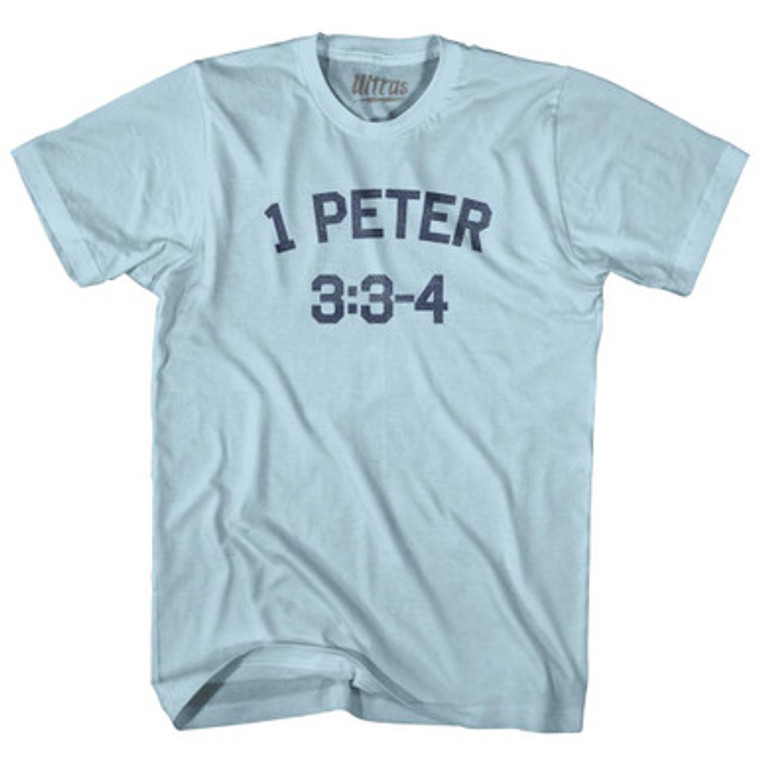 1 Peter 3 3-4 Adult Cotton T-Shirt by Ultras