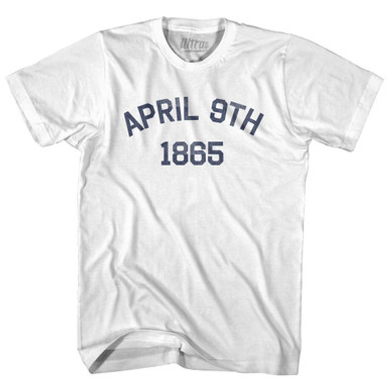 April 9Th 1865 Adult Cotton T-Shirt by Ultras