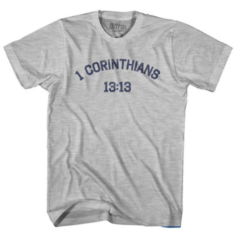 1 Corinthians 13 13 Womens Cotton Junior Cut T-Shirt by Ultras