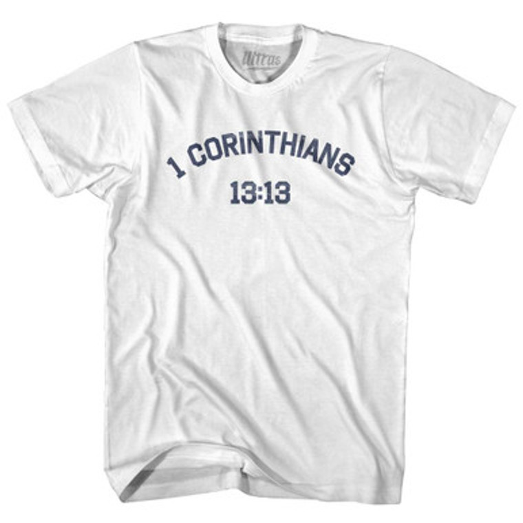 1 Corinthians 13 13 Adult Cotton T-Shirt by Ultras