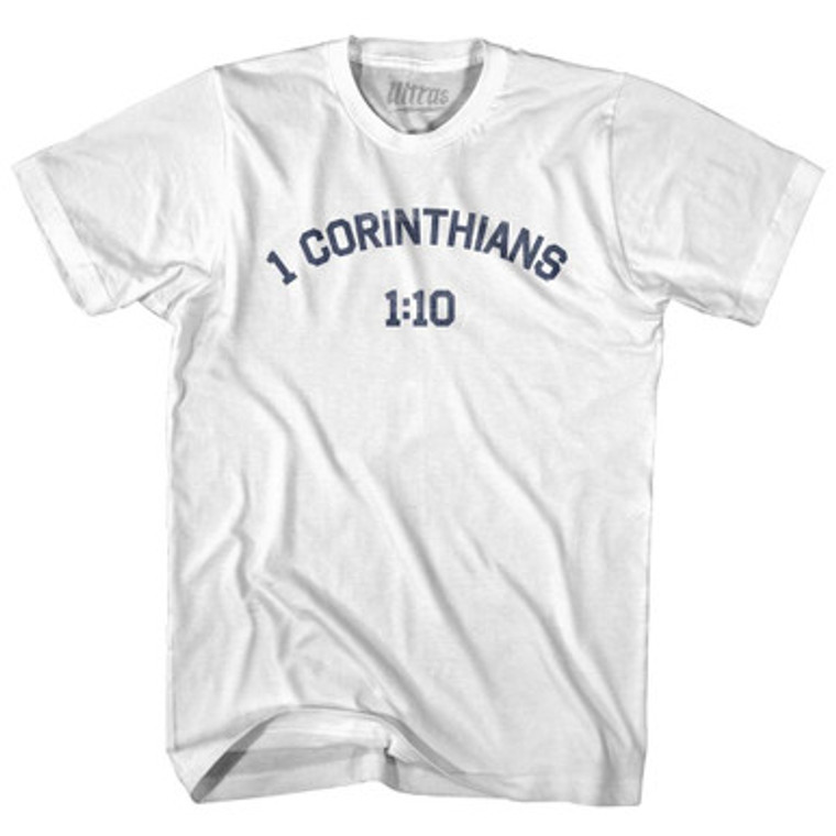 1 Corinthians 1 10 Adult Cotton T-Shirt by Ultras