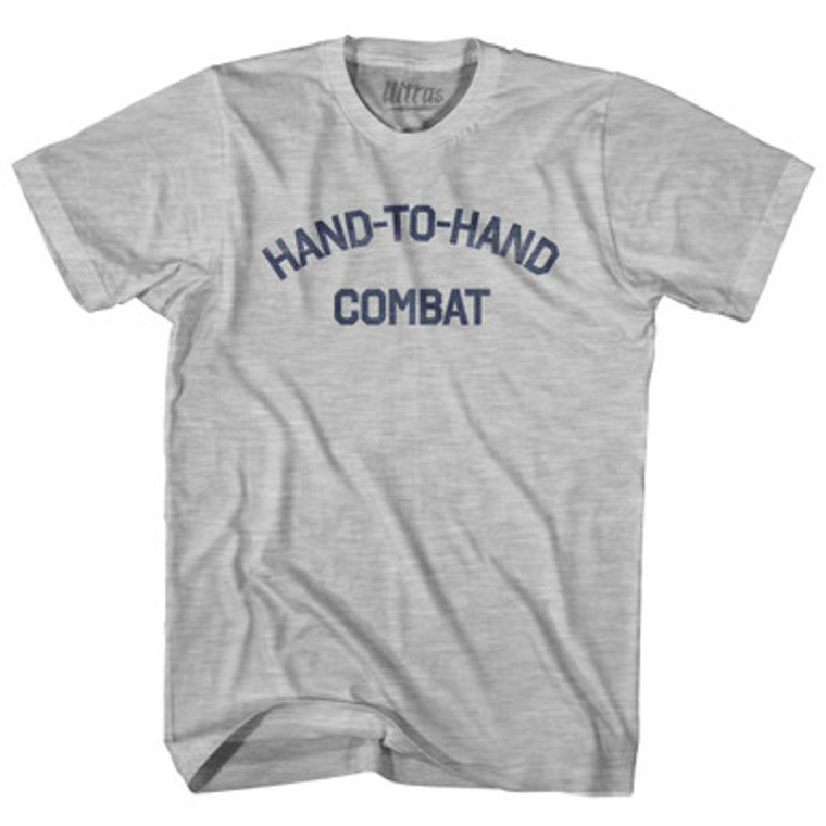 Hand To Hand Combat Womens Cotton Junior Cut T-Shirt by Ultras