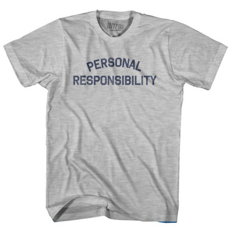 Personal Responsibility Youth Cotton T-Shirt by Ultras