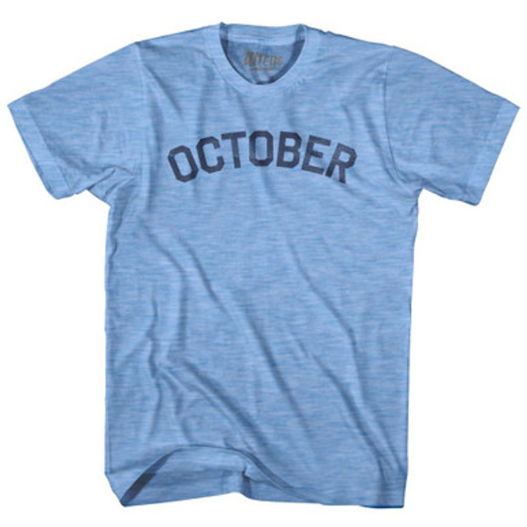 October Adult Tri-Blend T-Shirt by Ultras