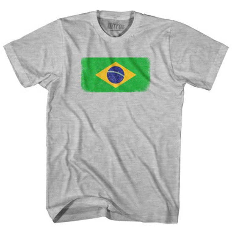 Brazil Country Flag Womens Cotton Junior Cut T-Shirt by Ultras