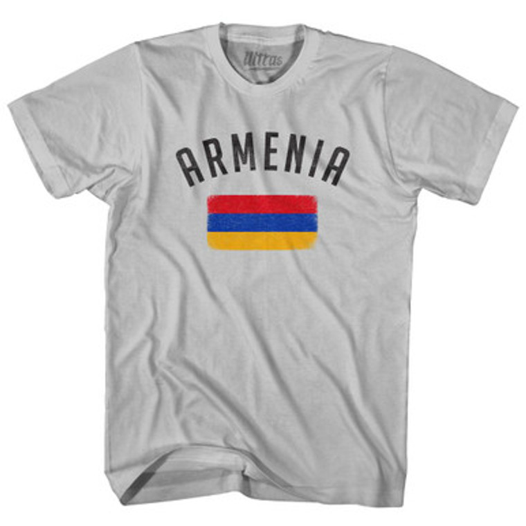 Armenia Country Flag Heritage Adult Cotton T-Shirt by Ultras