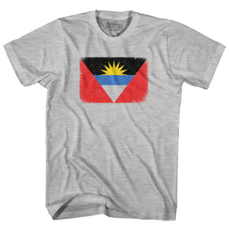 Antigua And Barbuda Country Flag Adult Cotton T-Shirt by Ultras