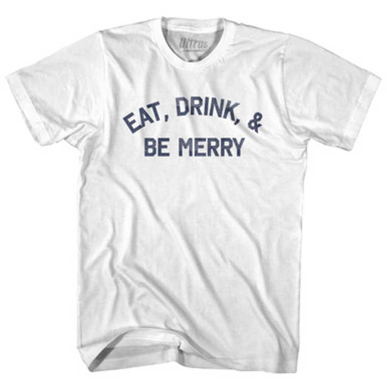 Eat Drink & Be Merry Youth Cotton T-Shirt by Ultras