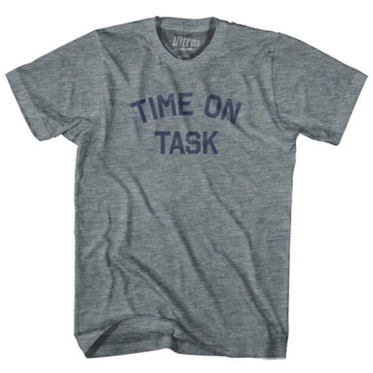 Time On Task Womens Tri-Blend Junior Cut T-Shirt by Ultras