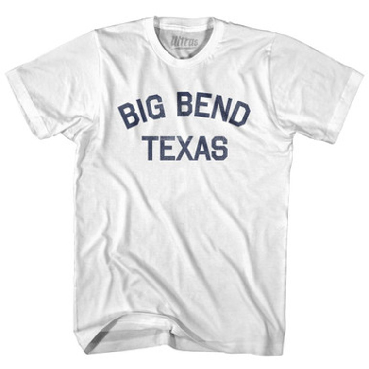 Big Bend Texas Womens Cotton Junior Cut T-Shirt by Ultras