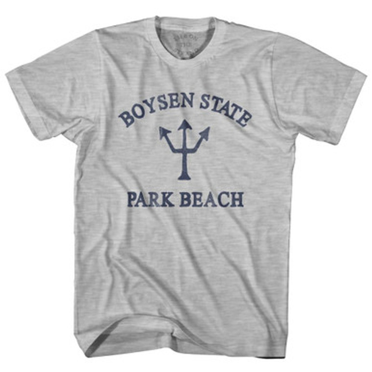 Wyoming Boysen State Park Beach Trident Womens Cotton Junior Cut T-Shirt by Ultras