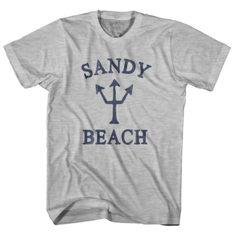 Wyoming Sandy Beach Trident Womens Cotton Junior Cut T-Shirt by Ultras