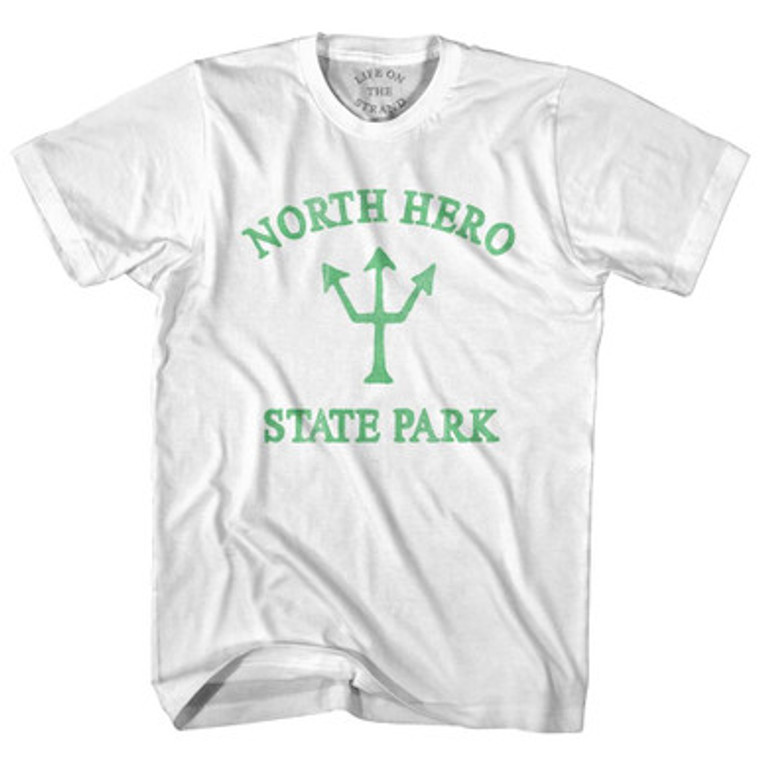 Vermont North Hero State Park Trident Womens Cotton Junior Cut T-Shirt by Ultras