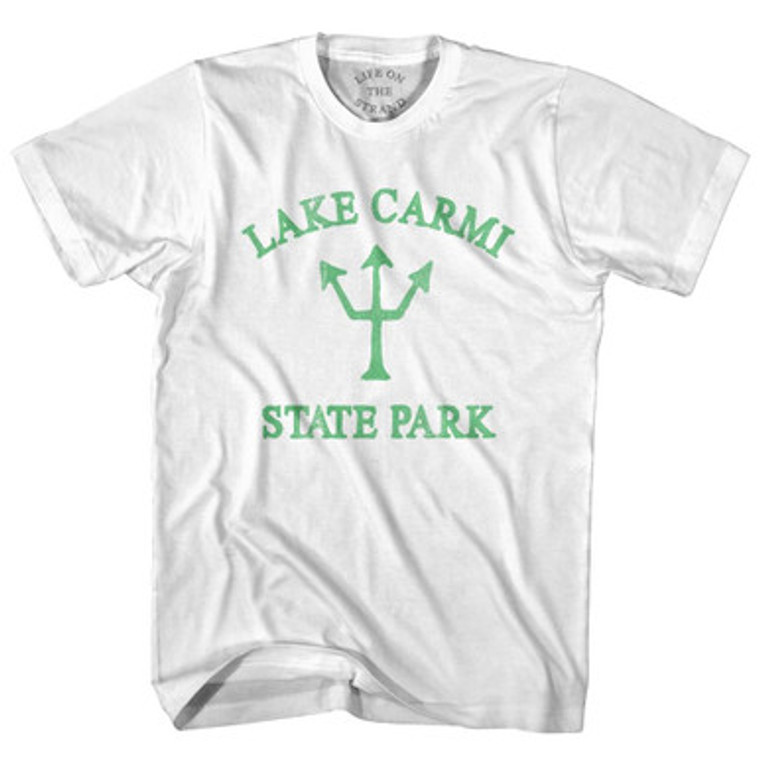 Vermont Lake Carmi State Park Trident Youth Cotton T-Shirt by Ultras