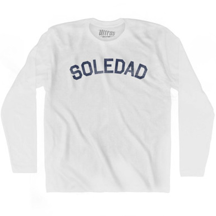 Soledad Adult Cotton Long Sleeve T-Shirt by Ultras