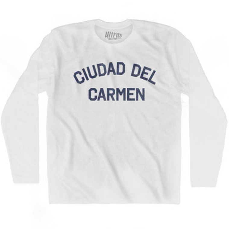 Ciudad Del Carmen Adult Cotton Long Sleeve T-Shirt by Ultras