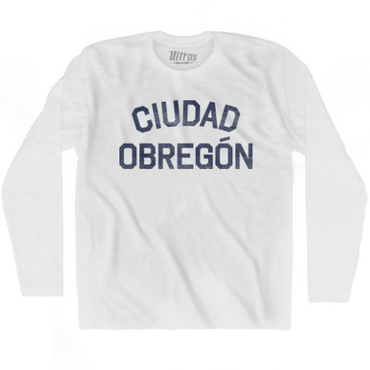 Ciudad Obregon Adult Cotton Long Sleeve T-Shirt by Ultras