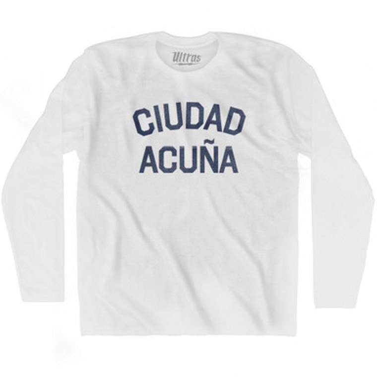 Ciudad Acuna Adult Cotton Long Sleeve T-Shirt by Ultras