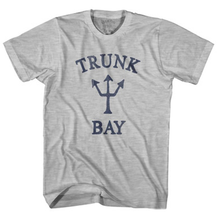 US Virgin Islands Trunk Bay Trident Womens Cotton Junior Cut T-Shirt by Ultras