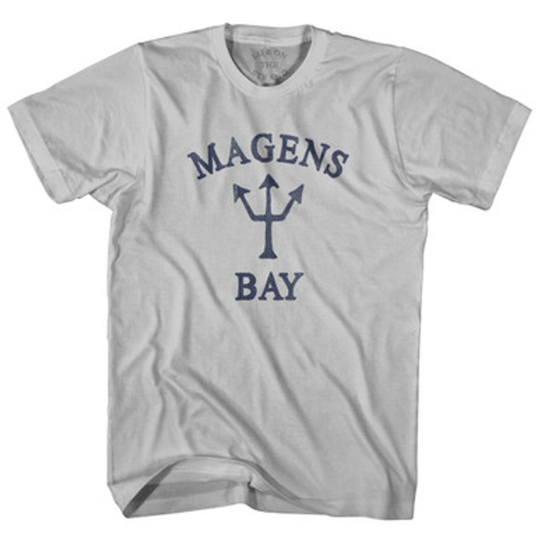 US Virgin Islands Magens Bay Trident Adult Cotton T-Shirt by Ultras