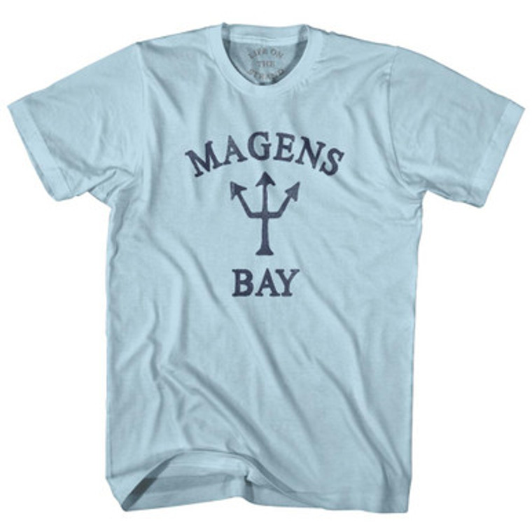 US Virgin Islands Magens Bay Trident Adult Cotton T-Shirt by Ultras
