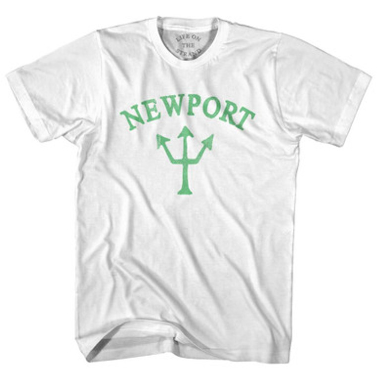 Newport Emerald Art Trident Womens Cotton Junior Cut T-Shirt by Ultras