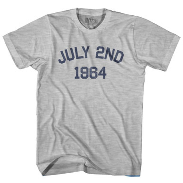 July 2nd 1964 Civil Rights Act of 1964 Adult Cotton T-shirt by Ultras