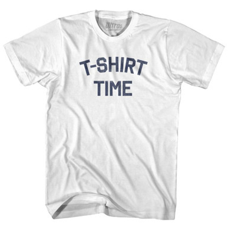 T Shirt Time Adult Cotton T-shirt by Ultras