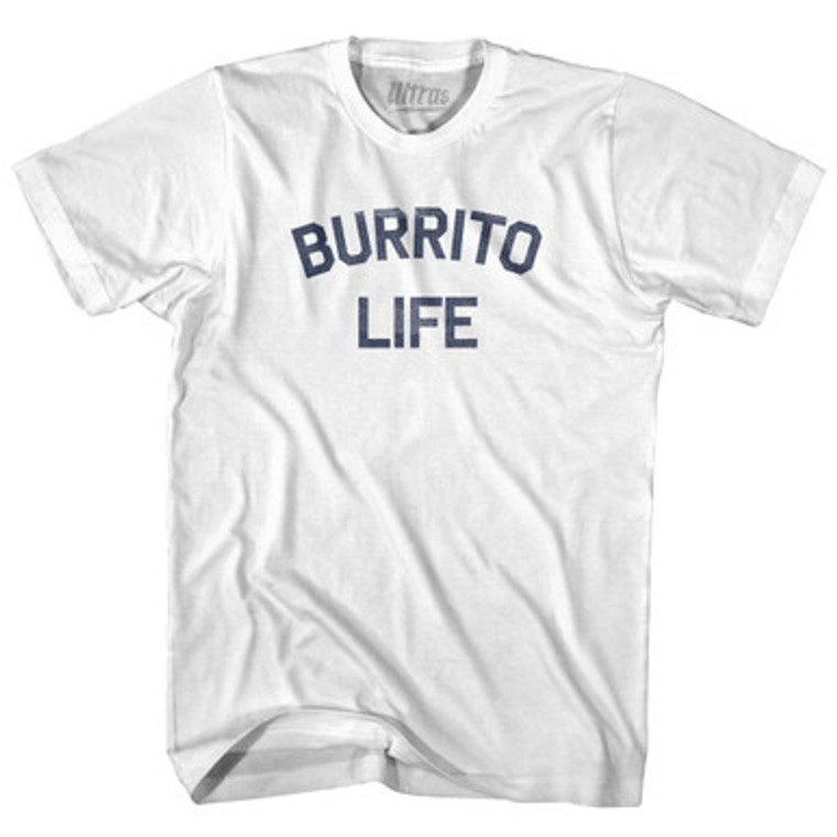 Burrito Life Adult Cotton T-shirt by Ultras