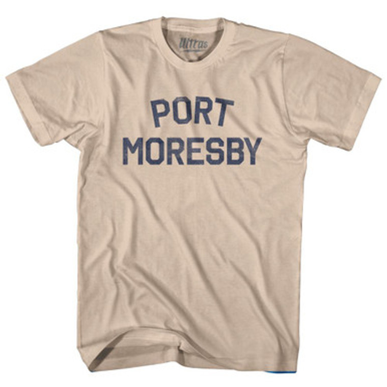 PORT MORESBY Adult Cotton T-shirt by Ultras