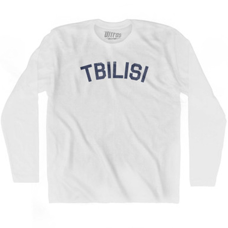TBILISI Adult Cotton Long Sleeve T-shirt by Ultras