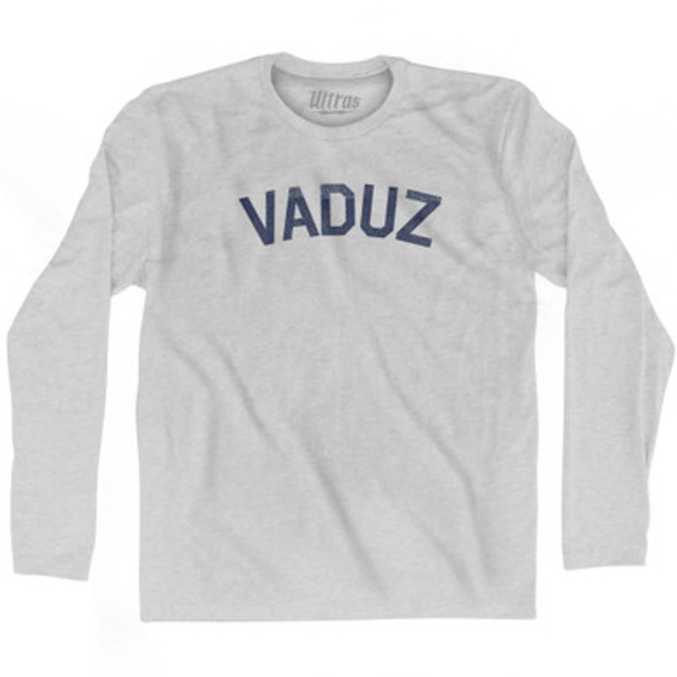 VADUZ Adult Cotton Long Sleeve T-shirt by Ultras