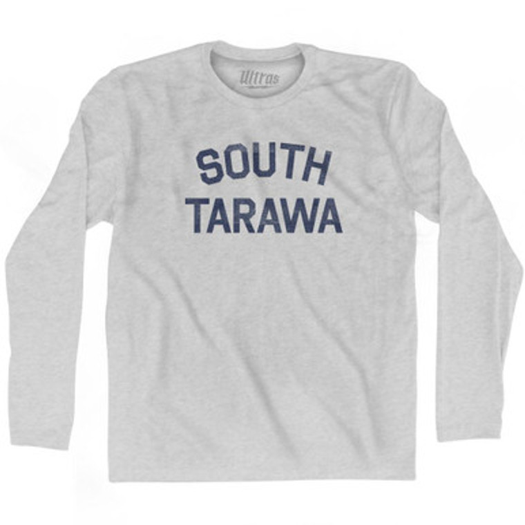 SOUTH TARAWA Adult Cotton Long Sleeve T-shirt by Ultras