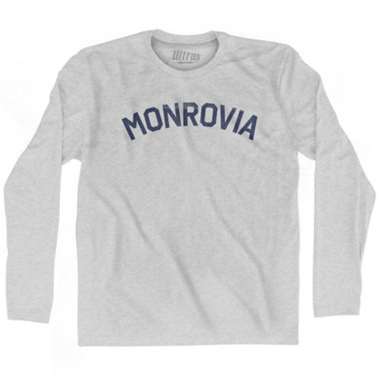 MONROVIA Adult Cotton Long Sleeve T-shirt by Ultras