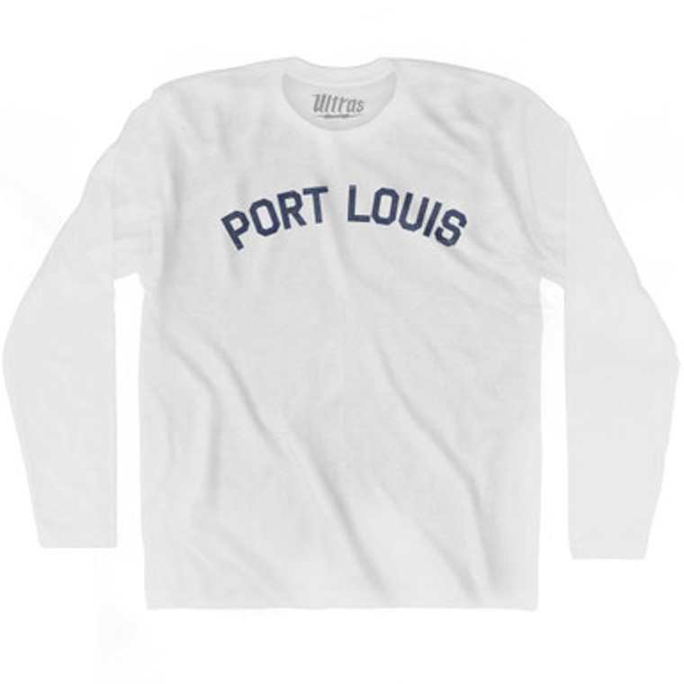 PORT LOUIS Adult Cotton Long Sleeve T-shirt by Ultras