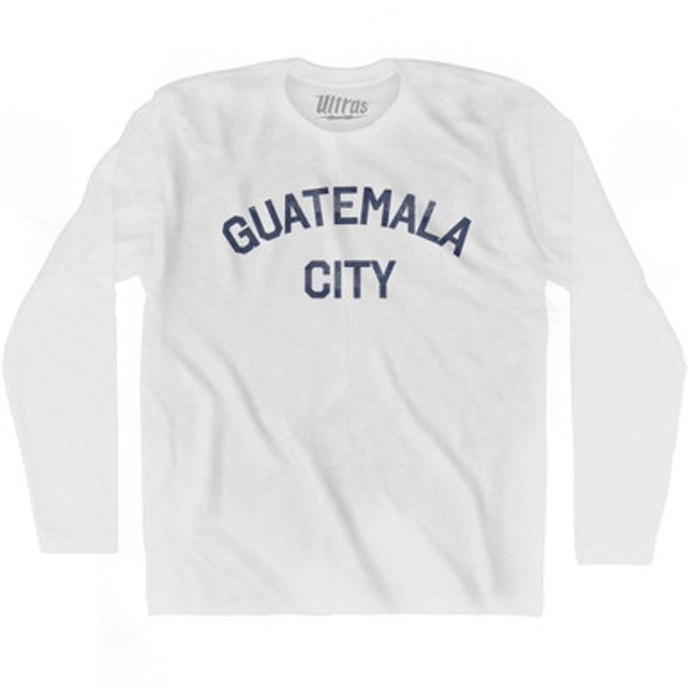 GUATEMALA CITY Adult Cotton Long Sleeve T-shirt by Ultras